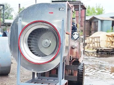 Выполнена отгрузка радиальных вентиляторов ВЦ 14-46 №8 ВК3 для крупного предприятия