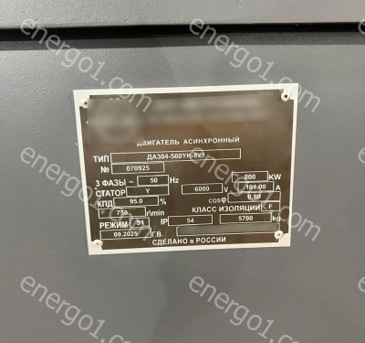 Электродвигатель ДАЗО4-560УК-8